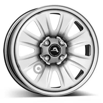 Produktbild von 15 Zoll Stahlfelge ALCAR 15"x6" 4x100 PCD ET40 60.00mm Felge Silber