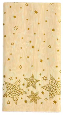 Produktbild von Papstar 88668, Rechteckig, Cremefarben, Zellulose, Tischdecke, Weihnachtsmuster, 180 x 120 cm