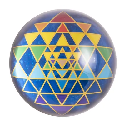 Produktbild von Kristallobjekt - Sri Yantra