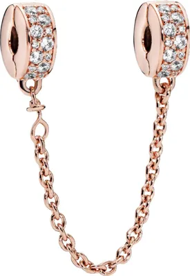 Immagine prodotto di Ciondolo Pandora Clear Pavé Comfort a catena 786322CZ-05