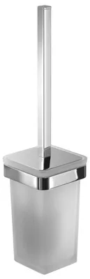 Produktbild von Gedy SAMOA Hänge-WC-Bürste, Milchglas, Chrom