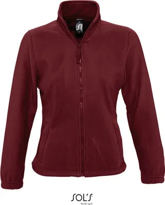 Immagine prodotto di SOLs 54500 | Giacca in pile da donna North con pile anti-pilling - Colore: Borgogna - Taglia: XL
