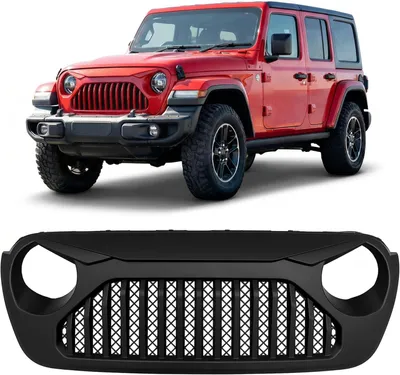 Produktbild von Kühlergrill, passend für JEEP WRANGLER JL 2018+, Frontgrill