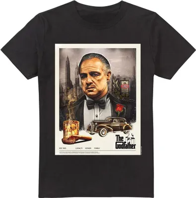 Obrázek produktu pro The Godfather - pánské tričko TV6863 (M) (Černá)