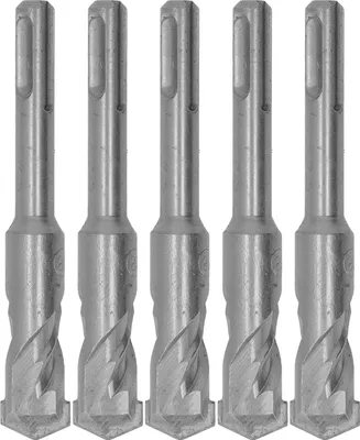 Obrázek produktu pro 5dílná sada vrtáků pro příklepové vrtačky s karbidovým hrotem, spirálové, 2 břity, vrtáky pro cihly a kámen, 110 mm, průměr otvoru 18 mm/0,71 palce