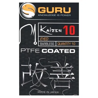 Obrázok produktu pre Guru Tackle Háčik Kaizen Eyed Hook Barbless 12