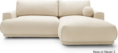 Produktbild von Ecksofa Eckcouch L-Form, Sofa Couch, mit Schlaffunktion, Bettkasten, Kissen, Polstermöbel,Divo I RECHTS, Now or Never 2