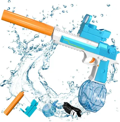 Produktbild von Automatische Elektrische Wasserpistole Große Reichweite Outdoor Blau