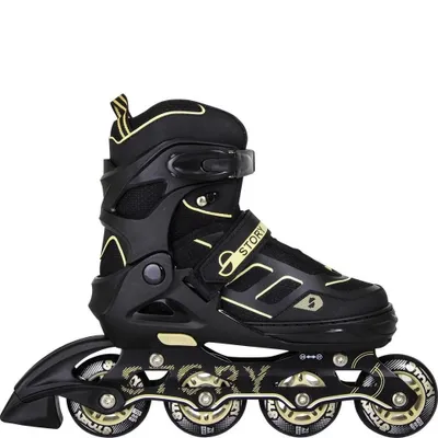 Image de Patin à roulettes en ligne ajustable Story Fusion Or