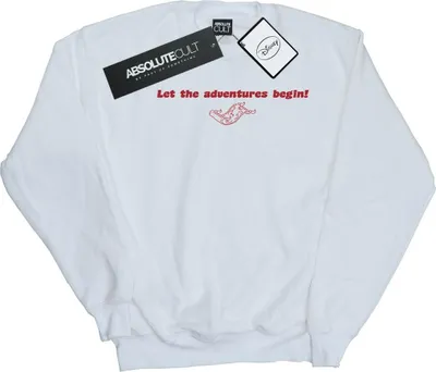 Produktbild von Disney - "Let The Adventures Begin" Sweatshirt für Herren BI17371 (4XL) (Weiß)