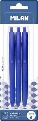 Produktbild von Milan Stift 3 Einheiten Blau  Blau One Size