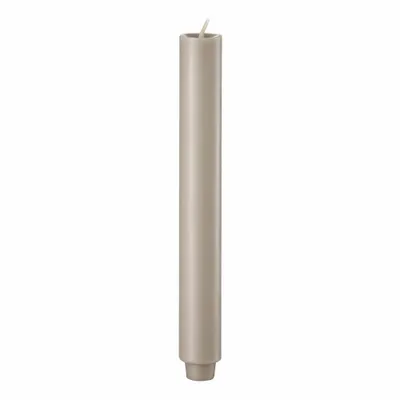 Produktbild von Engels Kerzen Original Stabkerze Gegossen, Stab Kerze, Leuchterkerze, Tafelkerze, Paraffin, Kiesel, Ø 3 cm, H 24 cm, 62003024120