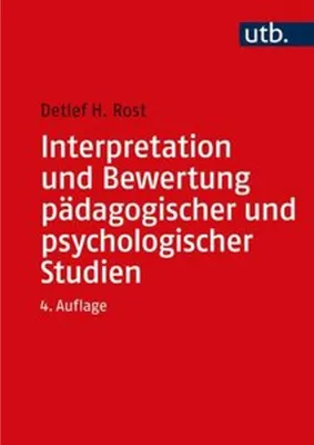 Immagine prodotto di Interpretation und Bewertung pädagogischer und psychologischer Studien