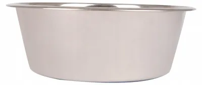 Immagine prodotto di Ciotola per cani piccola, in acciaio inossidabile, antiscivolo, argento, capacità 230 ml