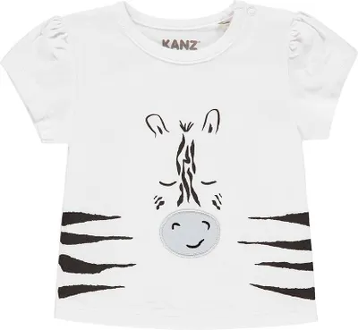 Immagine prodotto di T-shirt bambino con stampa, bianco Kanz