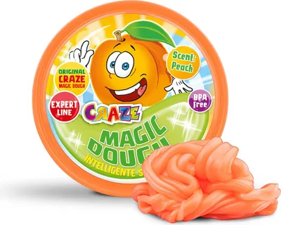 Produktbild von MAGIC DOUGH FANTASTIC FRUITS | Kinderknete mit Duft - Intelligente Knete Set 70g , hüpfende & elastich - 6 Varianten, Vorauswahl nicht möglich