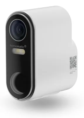 Obrázek produktu pro Homematic IP 162949A0, Bezpečnostní IP kamera, Venkovní, Bezdrátový, Strop/zeď, Bílá, Provedení Turret