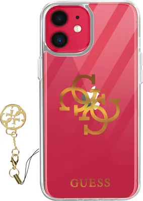 Produktbild von Guess 4G Big Logo Charm - Hülle für iPhone 11 (Gold)