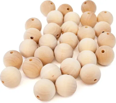 Obrázok produktu pre Drevené korálky Ulanik 20 mm 30 ks