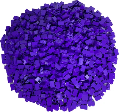 Produktbild von LEGO® 1x2 Steine Bausteine Lila - 3004 NEU! Menge 250x
