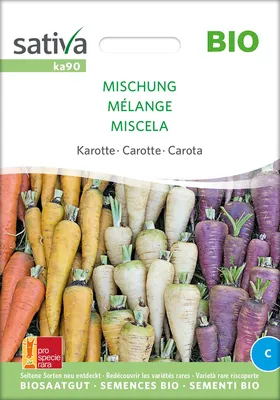 Artikelbild 1 von 'BIO Möhre Mischung' aus der Kategorie Möhrensamen
