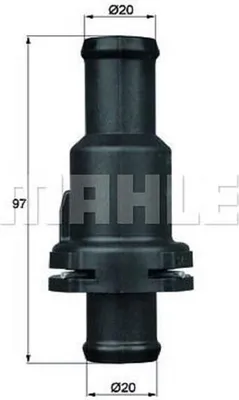 Image de Thermostat Mahle pour Audi Seat VW