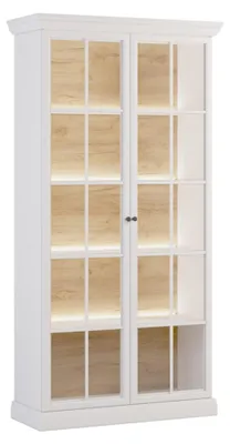 Immagine prodotto di Vetrinetta Vetrina Credenza Vetrinetta Buffet da cucina Bianco