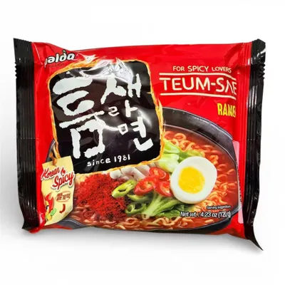 Produktbild von Paldo Instant Nudeln Teumsae Ramyun Scharf 120g