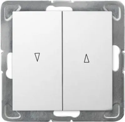 Produktbild von Ospel ŁP-7Y/m/00, Weiß, IP20, 250 V, 10 A, 71 mm, 40 mm