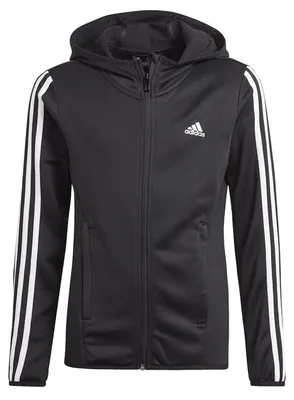 Produktbild von Adidas - "Designed 2 Move" Hoodie mit durchgehendem Reißverschluss für Mädchen PP1132 (134) (Schwarz)