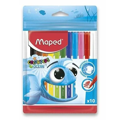 Obrázok produktu pre MAPED fixky Color´Peps Ocean 10 farieb Maped