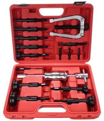 Produktbild von Satz von Innenlager-Abziehern mit Gleithammer MECHANIC BEARING PULLER 5, 16 Teile