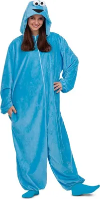 Produktbild von Verkleidung für Erwachsene My Other Me Cookie Monster Sesame Street - S