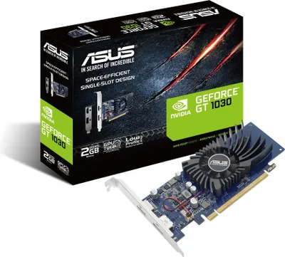 Image de ASUS GT1030-2G-BRK NVIDIA GeForce GT 1030 2 Go GDDR5