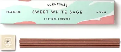 Produktbild von Scentsual Sweet White Sage Weihrauch – Packung mit 12 Stück – 11 g
