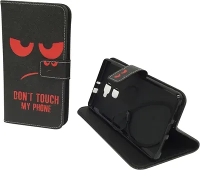 Produktbild von Dont Touch My Phone Handyhülle Huawei Mate S Klapphülle Wallet Case