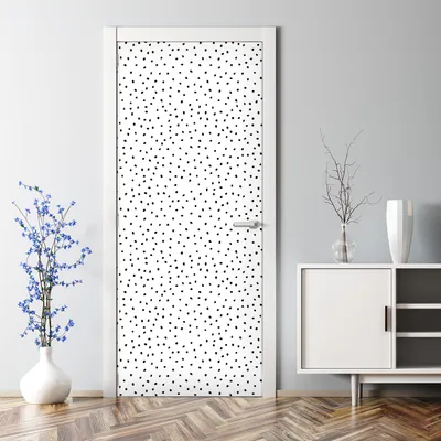 Produktbild von Dekorative Aufkleber Türtapete selbstklebend Tattoo Klebefolie Vintage Blumen 70 x 200 cm
