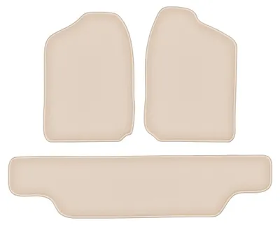 Productafbeelding van Velours automatten voor Opel Frontera A 1991-1998 – 3-delig, beige, op maat – Wielganizator FORTUNA