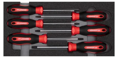 Immagine prodotto di GEDORE rosso R22150015 Set di cacciaviti TX 2/6 CT modulo 6 pezzi, 3301714