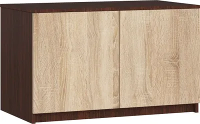 Produktbild von Schrankaufsatz für Kleiderschrank AKORD S90 Wenge Sonoma-Eiche B90xH55xT51 cm