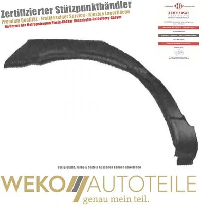 Produktbild von Diederichs Radlauf hinten re.    Mercedes W202, 93->>