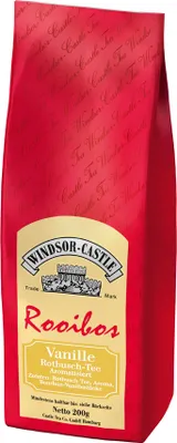 Produktbild von Windsor-Castle Rooibos Tee Vanille, 200g Tüte