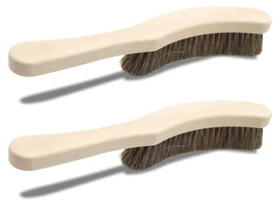 Kleiderbürste aus Buchenholz mit Rosshaar, 24,5 cm