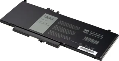 Produktbild von T6 Power Akku für Dell Laptop, Teilenummer G5M10, Li-Poly, 7,4 V, 6900 mAh (51 Wh), schwarz