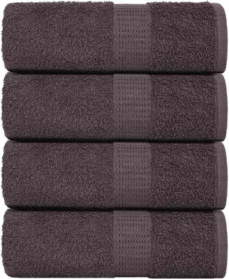Obrázek produktu pro Mycí žínky FROGN 4 ks antracitové 15x21 cm 360 g/m²