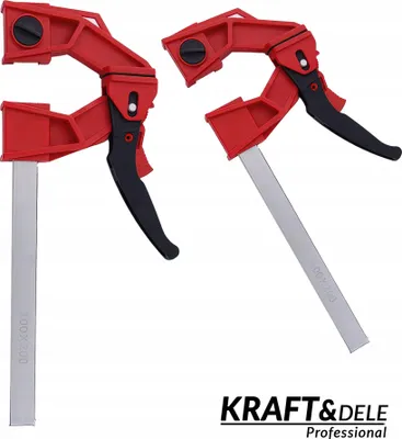 Zdjęcie produktu dla Prasa stolarska Kraft & Dele 230 kg 400 x 100 mm