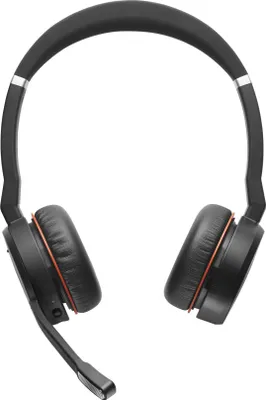 Produktbild von Jabra Evolve 75 MS Stereo - Headset - On-Ear - Bluetooth - kabellos - aktive Rauschunterdrückung