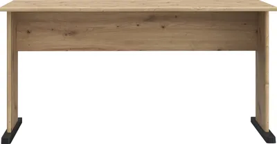 Produktbild von Schreibtisch >TEMPRA2< in Artisan Eiche Nachbildung - 144x72x72cm (B/H/T)