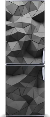 Immagine prodotto di Decorazione per frigorifero Tulup - Tappetino magnetico - 60 cm x 180 cm - Magnete da applicare al frigorifero - Design astratto 3D