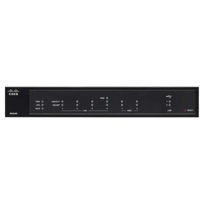 Produktbild von Cisco RV340, Ethernet-WAN, Schwarz